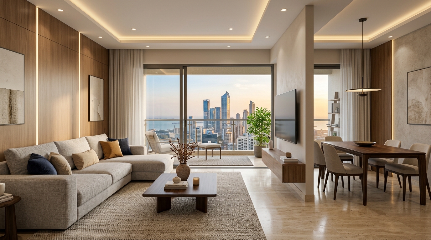3 BHK (3 BHK + 2T) Layout Plan